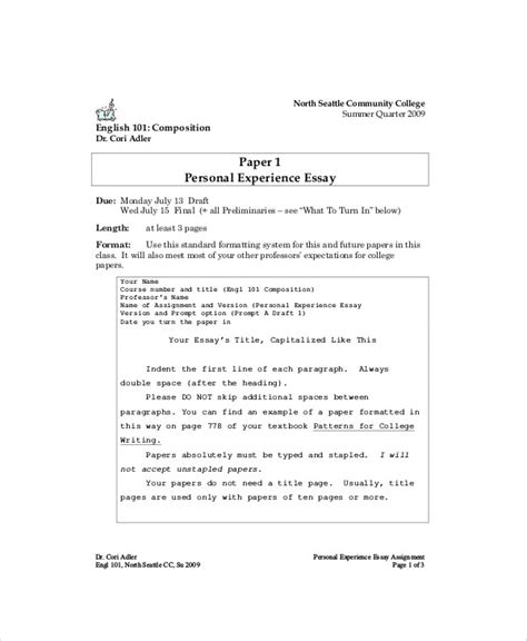 By issuing stricter regulations when it comes to this article on the examples of thesis statements would be incomplete if we haven't given a few ready to hire a professional essay writer? FREE 9+ Sample Personal Essay Templates in MS Word | PDF