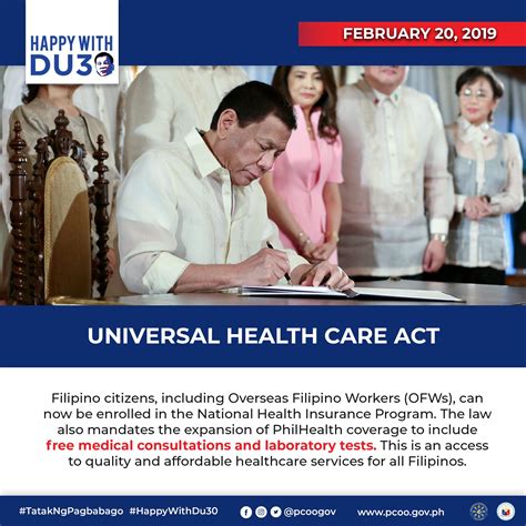 Create a comprehensive expat health insurance plan for living in the philippines with cigna. Philippines President Signs Universal Health Care Law | CodeBlue