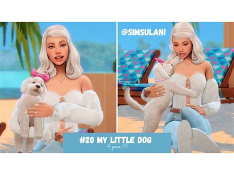 20 Pose Pack My Little Dog The Sims 4 Download Simsdomination