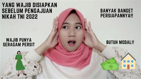Siapkan Ini Sebelum Pengajuan Nikah TNI - YouTube