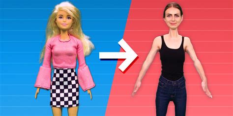 we compared our bodies to barbie here s what the doll would look like in real life life size