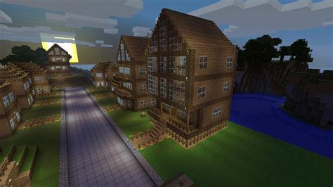 Villagers are useful passive mobs. Minecraft Img For > Minecraft Village Ideas | Minecraft ...