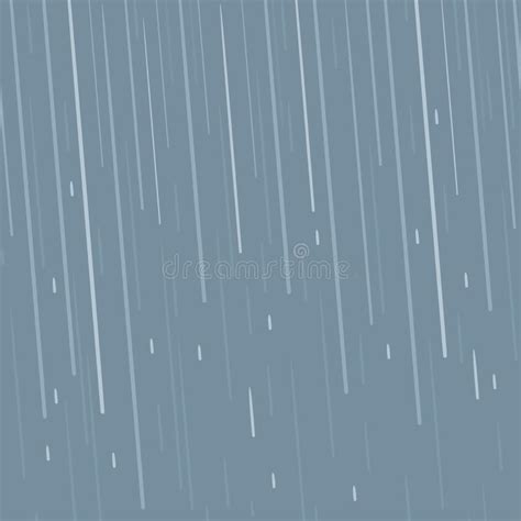 Seamless Colorful Rain Drops Pattern Background Vector Water Blue
