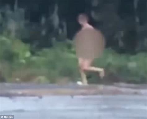 Woman Runs Around Naked In A Car Park In New Zealand