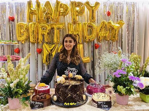 All eyes are on the social media profiles of vignesh shivan and he has given nayanthara's fans a treat. Check out Nayanthara's birthday celebration photos!