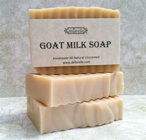 Unscented Goat Milk Soap Natural By Dellarellaranch On Etsy 595