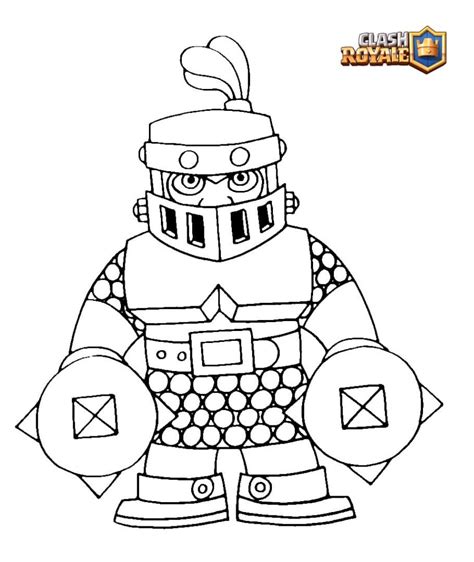 Dibujos De Clash Royale Para Colorear Wonder Day — Dibujos Para