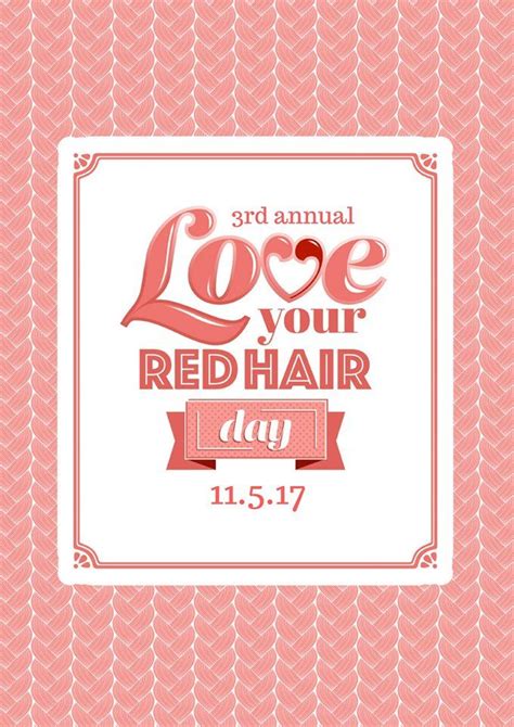 Pin On National Love Your Red Hair Day