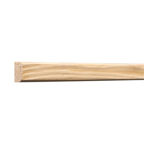 You can install a chair rail in a weekend and go on reap the visual and practical benefits of this molding type for years to come. Ornamental 0.75-in x 4-ft Whitewood Wood Square Moulding ...