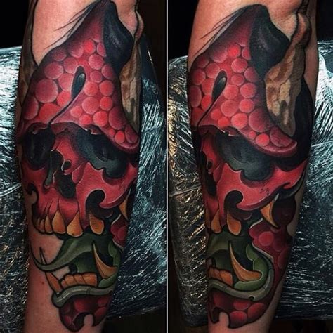Japanese hannya mask tattoo forearm. 100 Hannya Mask Tattoo Designs For Men - Japanese Ink Ideas