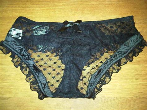 well worn unwashed ladies panties knickers underwear satin silky lacey wow for sale from london