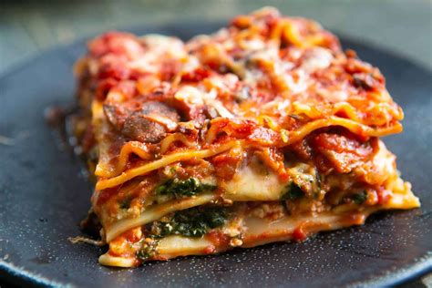 Eggless Lasagna Recipe Vegetarian Dandk Organizer