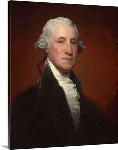 George Washington By Gilbert Stuart Vaughan Sinclair Portrait 1795