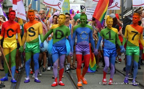 Sie forderten breite radwege, sichere kreuzungen und mehr fahrradabstellplätze. CSD Frankfurt 2017 - die Bildergalerie - Magazin-News