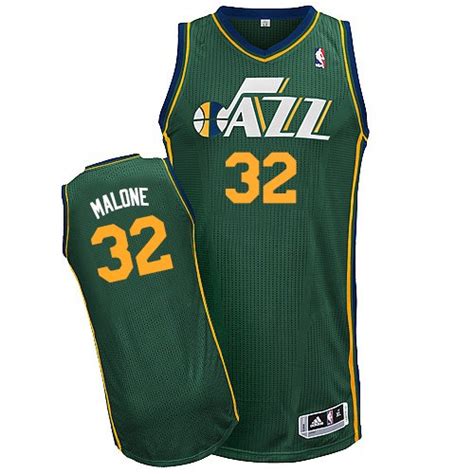 Adidas deron williams utah jazz nba pink official fan fashion basketball jersey for girls (l). Adidas Utah Jazz Authentic Green Karl Malone Alternate ...