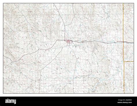 Gillette Wyoming Map 1972 1100000 United States Of America By