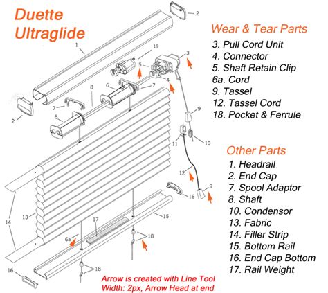 Hunter Douglas Window Shades Parts