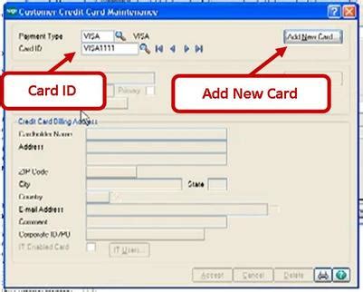 It's not valid, did you make a typo? Sage 100: Entering Credit Card Info in Customer Maintenance