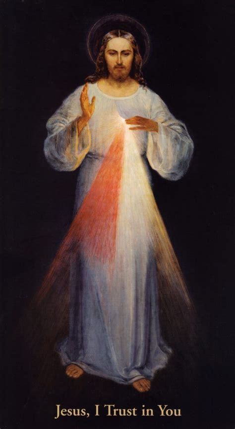 High Resolution Restored Vilnius Divine Mercy Image The Original Painting That St Faustina Had