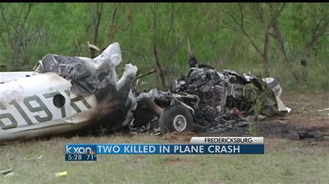 Plane Crash Just South Of Fredericksburg Kills Two Youtube