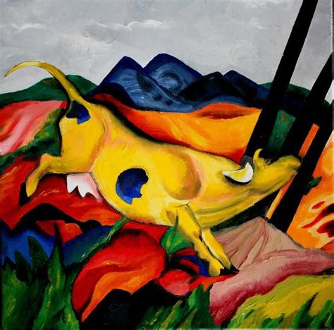 Franz Marc Is My Favorite Painter If We Could Do Something In The