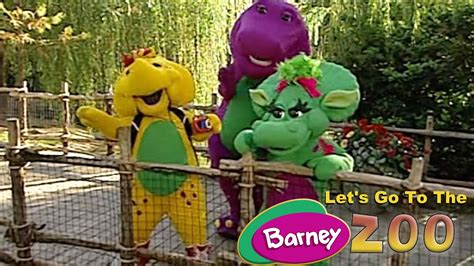 Lets Go To The Zoo Barney 💜💚💛 Subscribe Youtube