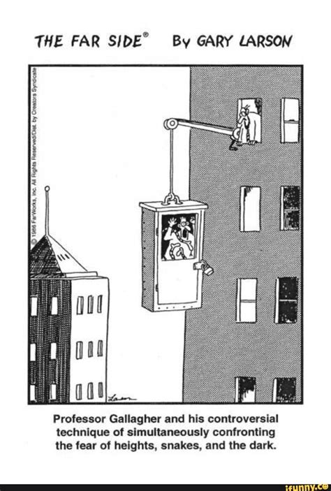 The Far Side By Gary Larson Thy Professor Gallagher And His