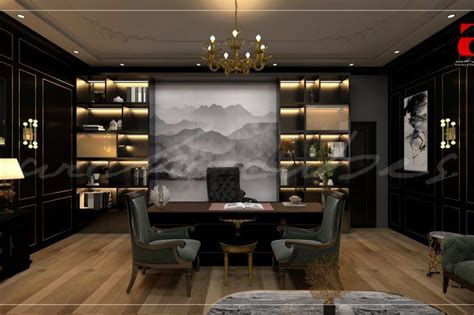 CEO Office Interior Design by Archi Cubes | Xinhua Mall | Office