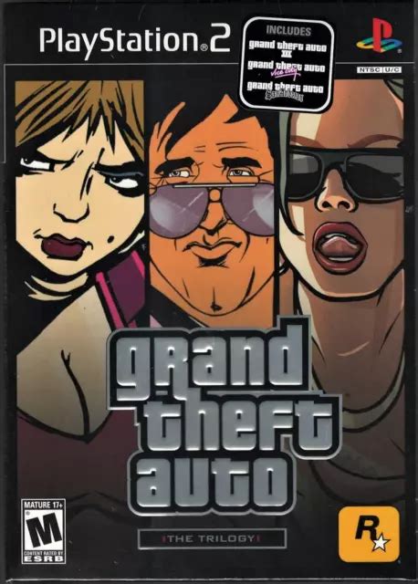 Grand Theft Auto Trilogy Ps2 Brand New Factory Sealed Us Version