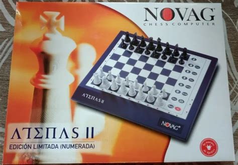 Novag Atenas Ii Numbered Limited Edition Electronic Chess New Complete