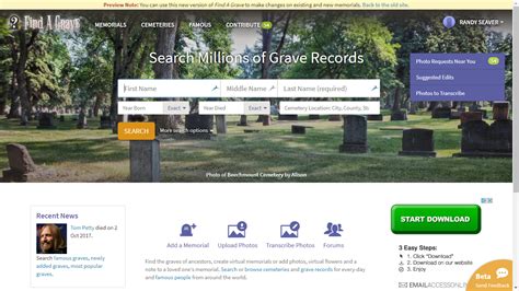 Genea Musings Find A Grave Website Updating On 1 November