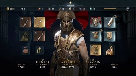 Assassins Creed Odyssey Legendary Armor Guide All Armor Location