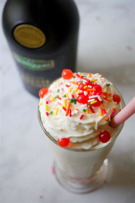 Add your sweetener of choice and adjust the taste based on your preference. Spiked Vanilla Milkshake with Strawberry "Boba" Pearls