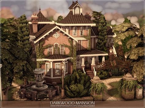 The Sims Resource Darkwood Mansion