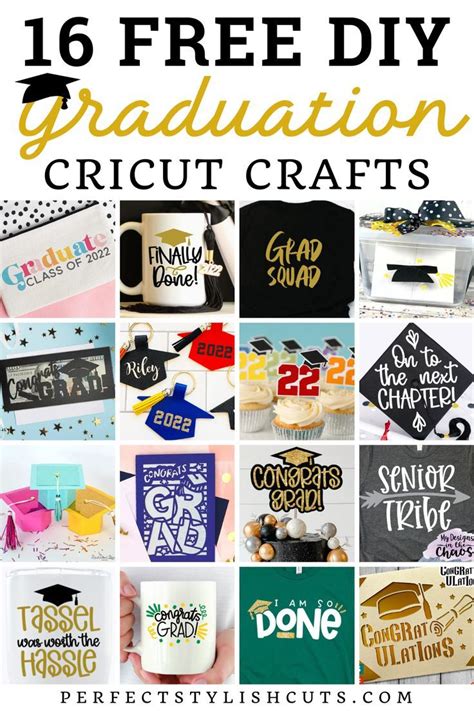 16 Free Diy Graduation Cricut Crafts Artofit
