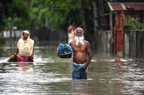 Assam Floods 11 Killed In Floods Landslides In 24 Hours Amit Shah Speaks To Cm Himanta Biswa