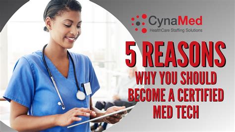 5 Reasons You Should Become A Med Tech Cynamed Youtube