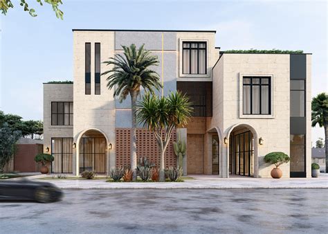 Villa Design Doha Qatar On Behance