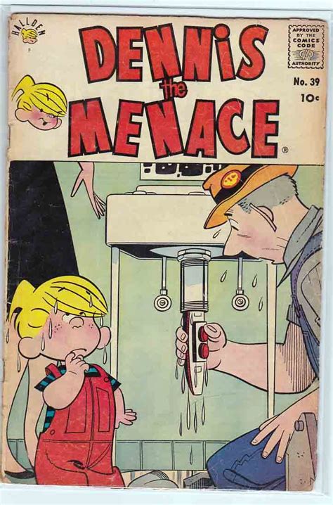 Dennis The Menace Art By Al Wiseman Story By Fred Toole St Appearance Of Gina
