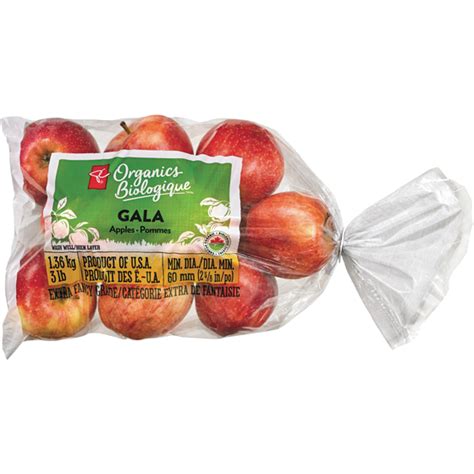 Pc Organics Gala Apples 3 Lb Bag Pcca