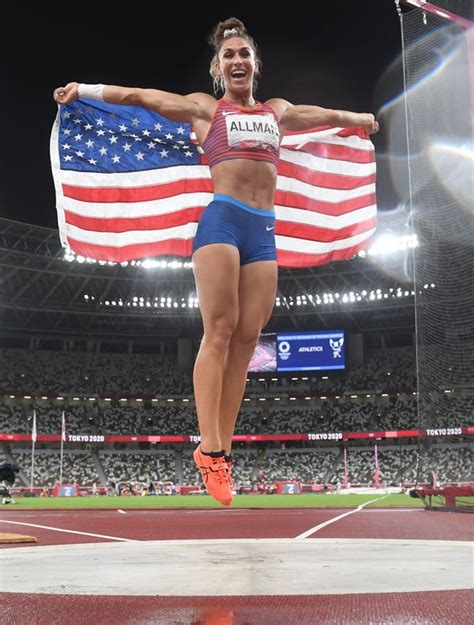 valarie allman wins discus first gold in us track and field in tokyo