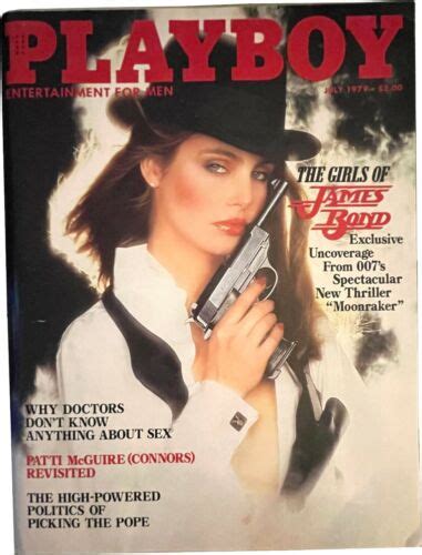 Playboy Magazine James Bond Girls W Dorothy Mays July 1979 EBay