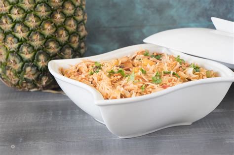 Bas in hindi language means aroma and mati means full of, hence the word basmati — or full of aroma. Pineapple Fried Rice - Malas-Kitchen