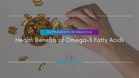 Health Benefits Of Omega 3 Fatty Acids Should You Take It