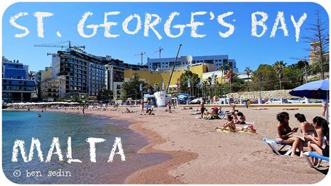 The sun rises at 07:51 and sets at 19:59 local time (europe/malta. St. George's Bay - Beach in St. Julian's, Malta - YouTube
