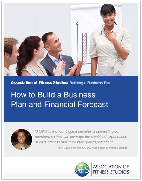 How To Build A Business Plan And Financial Forecast Fitness Business