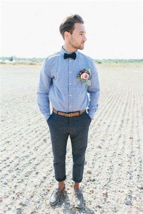 Beach weddings are usually casual, but don't get caught in a casual outfit if the beach wedding you plan to attend is a formal affair. 31 Coolest Boho Groom Attire Ideas | Casual groom attire ...