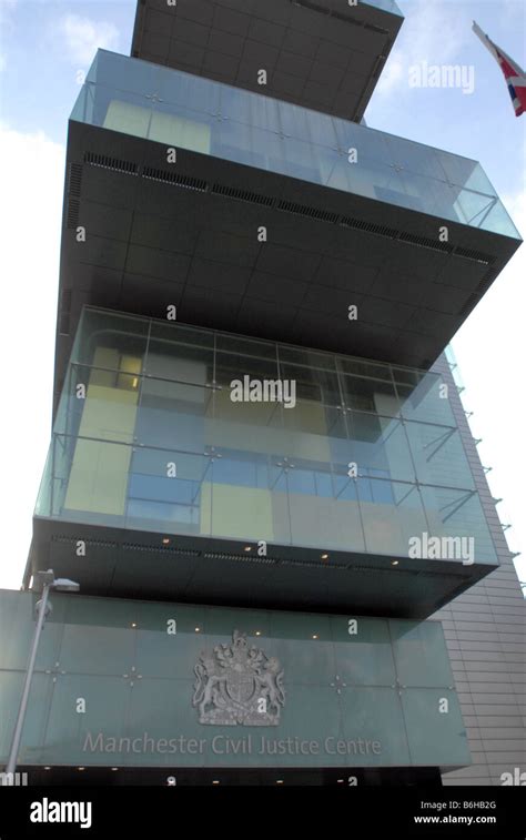 Manchester Civil Justice Centre Building Stock Photo Alamy