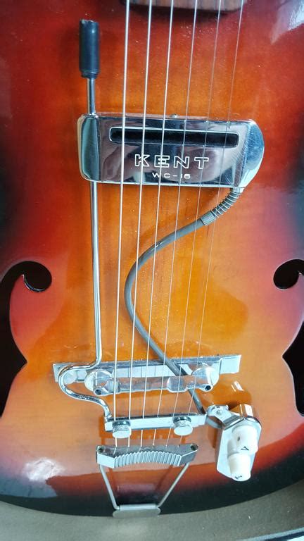 Acoustic Or Electric Jazz Guitar Silvertone 1950s For Sale At 1stdibs