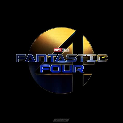 My Design For Fantastic Four Movie Title Logo Hope You Like It😊 F4